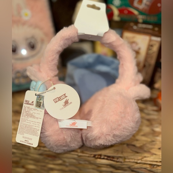 POP LAND × The Monsters – MOKOKO Plush Earmuffs - Picture 4 of 9